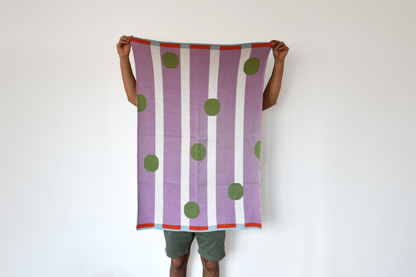 Children’s Purple Organic Cotton Blanket