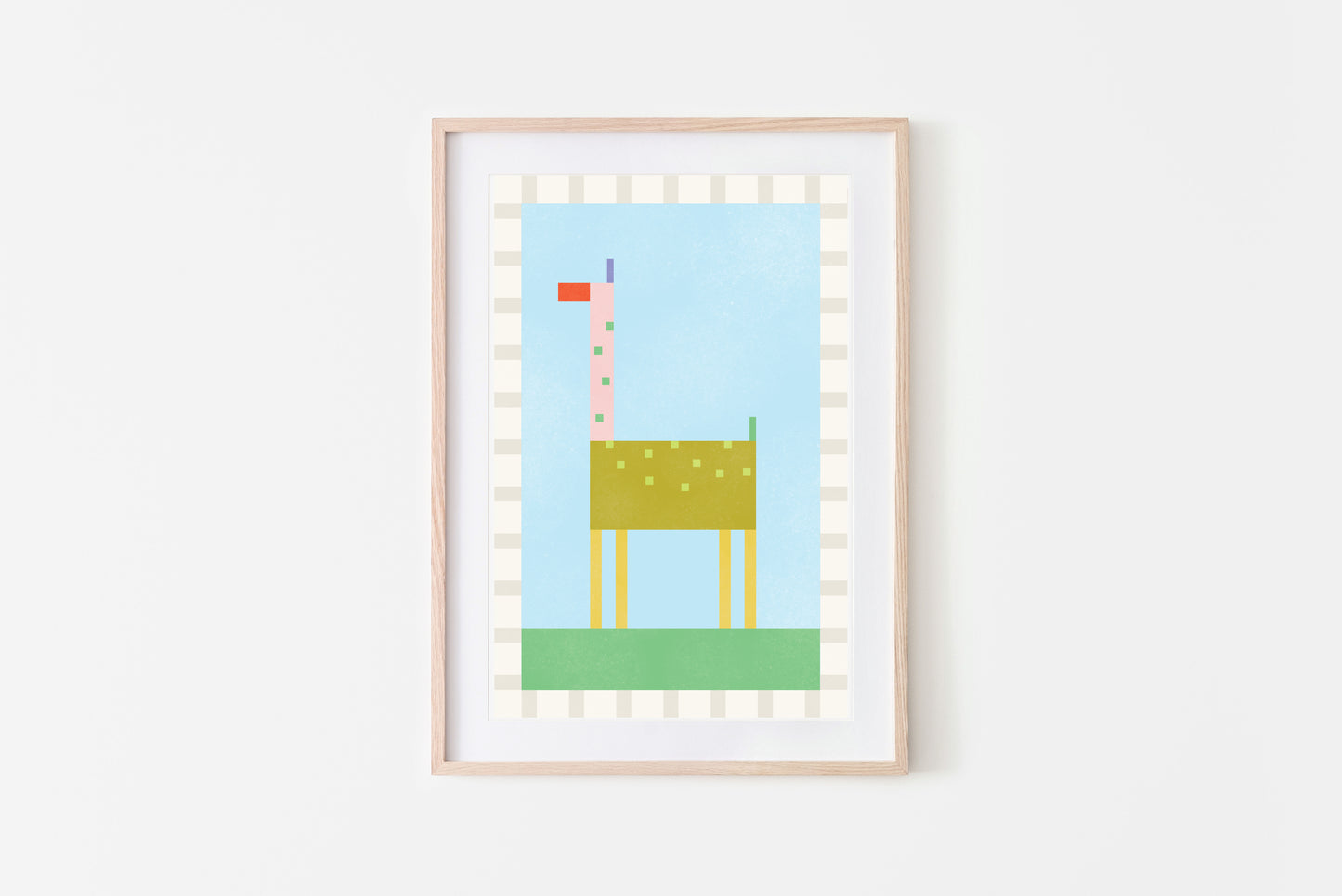 Giraffe poster