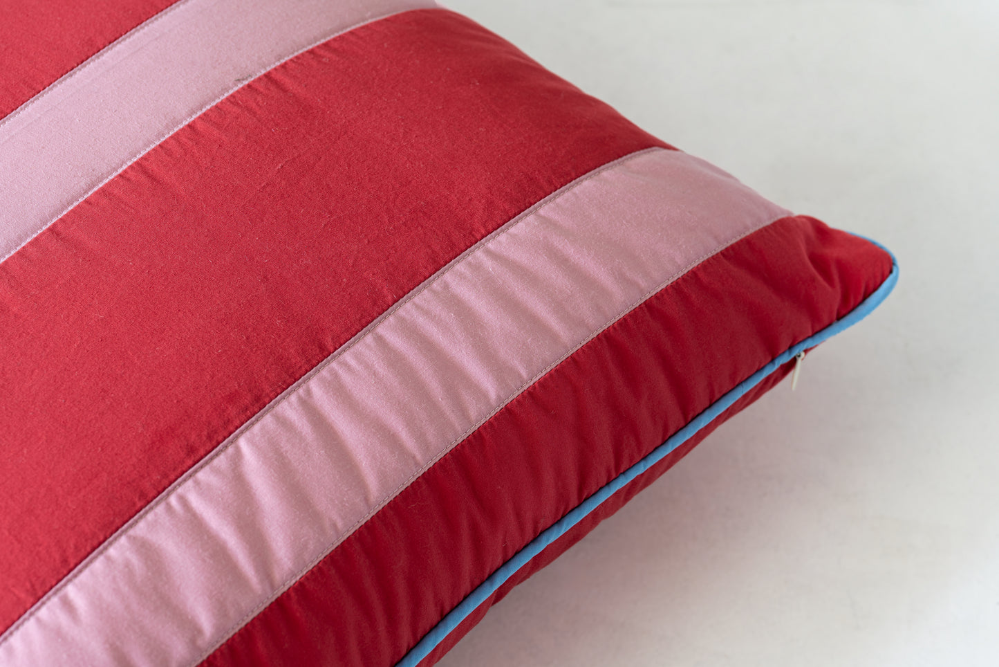 Red pink throw pillow