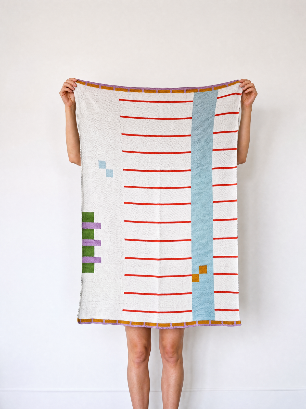 Children’s Stripes Organic Cotton Blanket