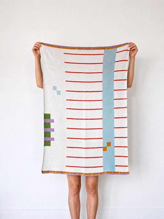 Children’s Stripes Organic Cotton Blanket