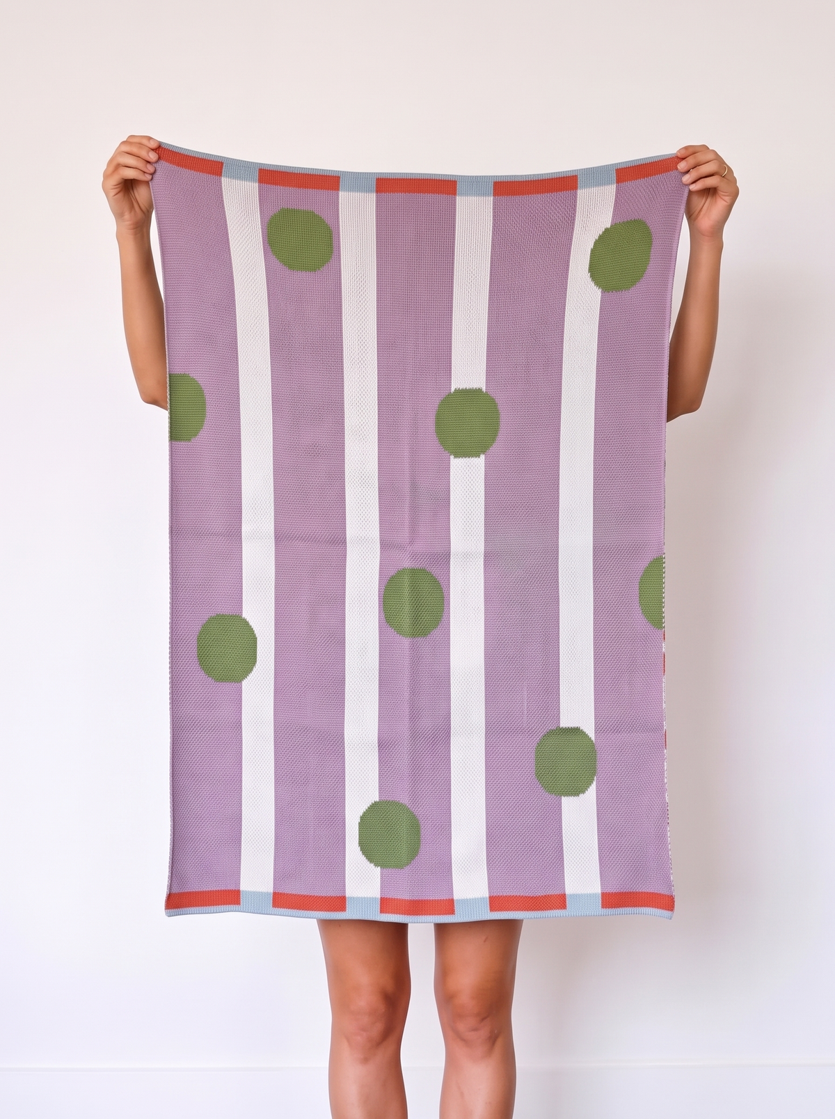 Children’s Purple Organic Cotton Blanket